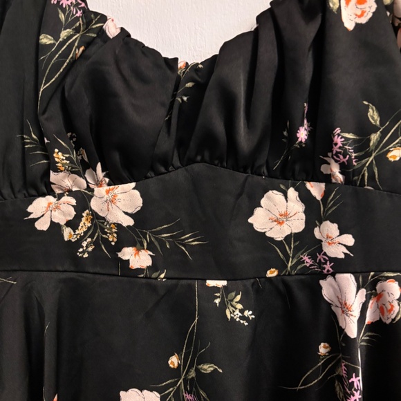 Inspired Hearts Romper Black /multi Short Puffer Sleeves large Pull On - Picture 3 of 14